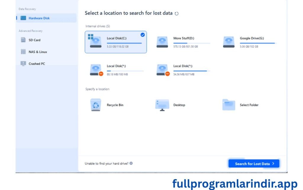 EaseUS Data Recovery Wizard