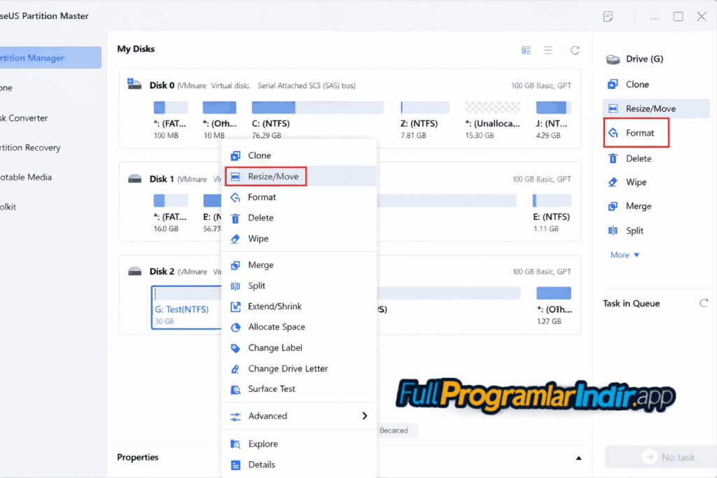 EASEUS Partition Master