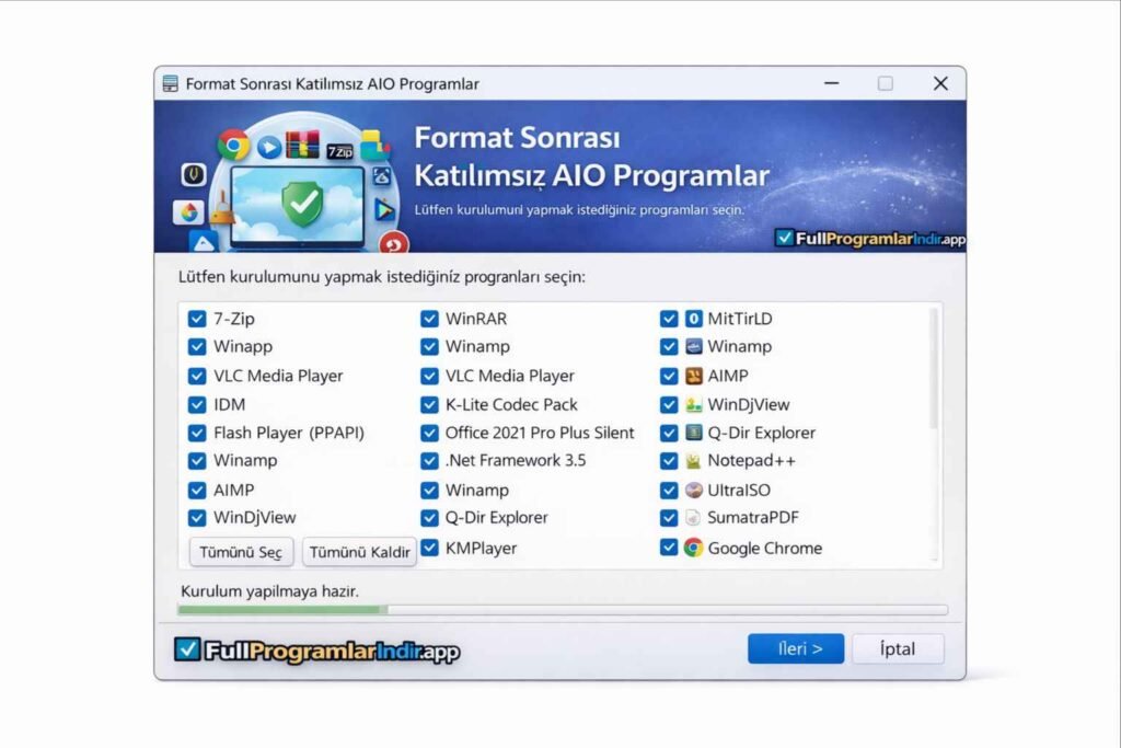Post-Format Unattended AIO