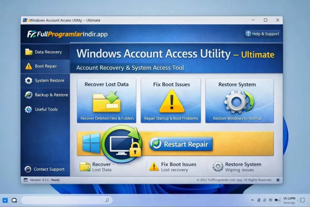 Windows Password Recovery Tool Ultimate