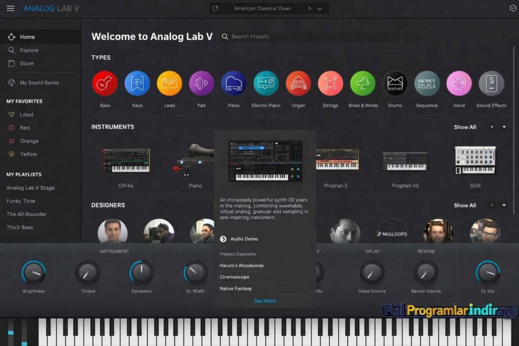 Arturia Analog Lab V Pro