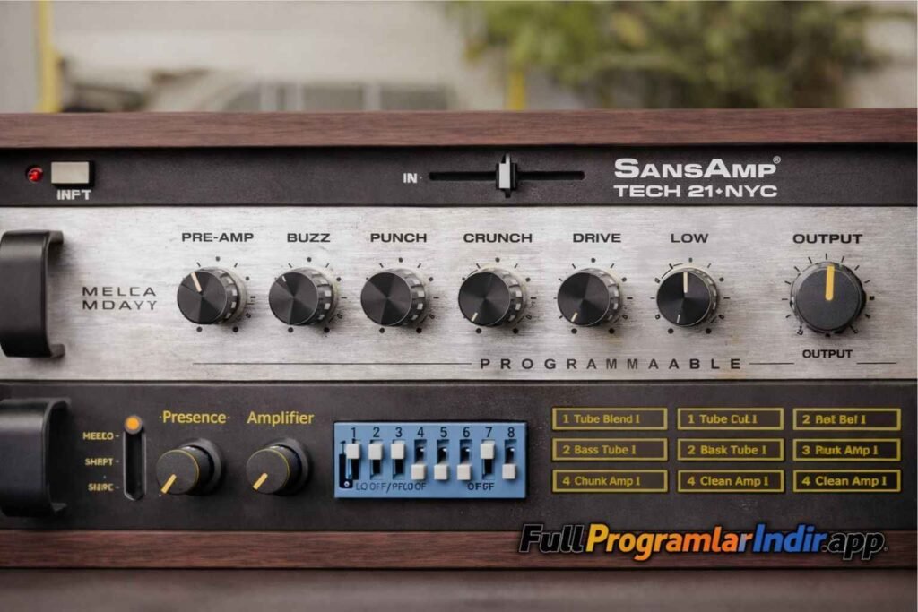 Audiopunks SansAmp Rack