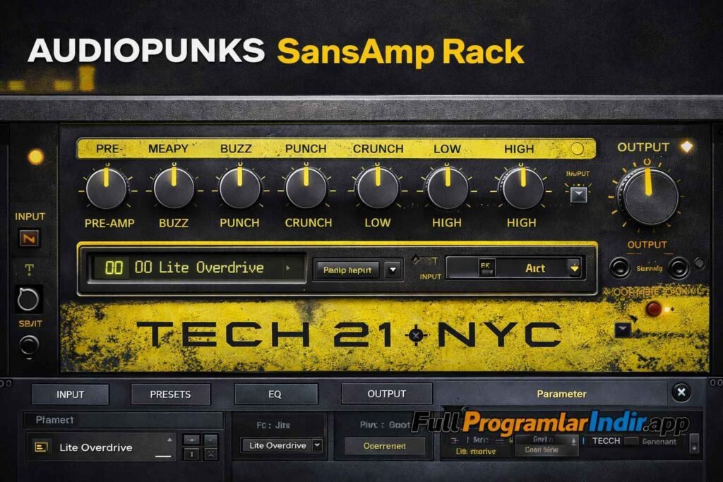 Audiopunks SansAmp Rack