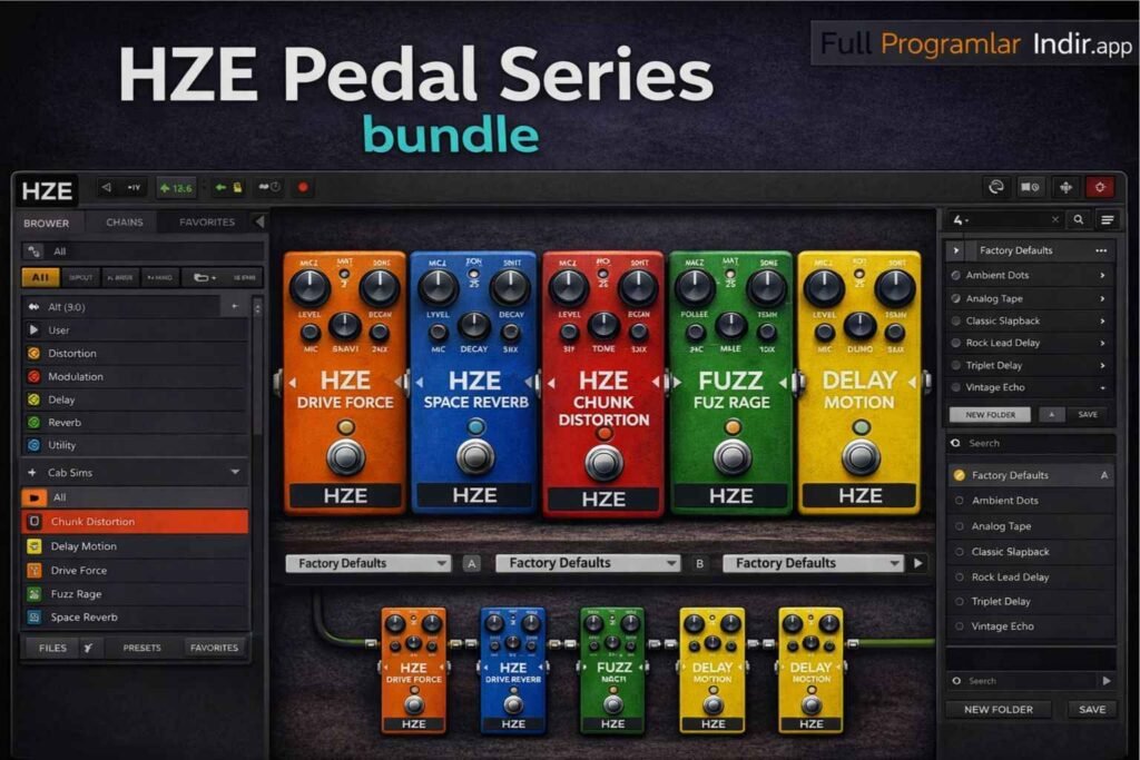 HZE Pedal Series bundle