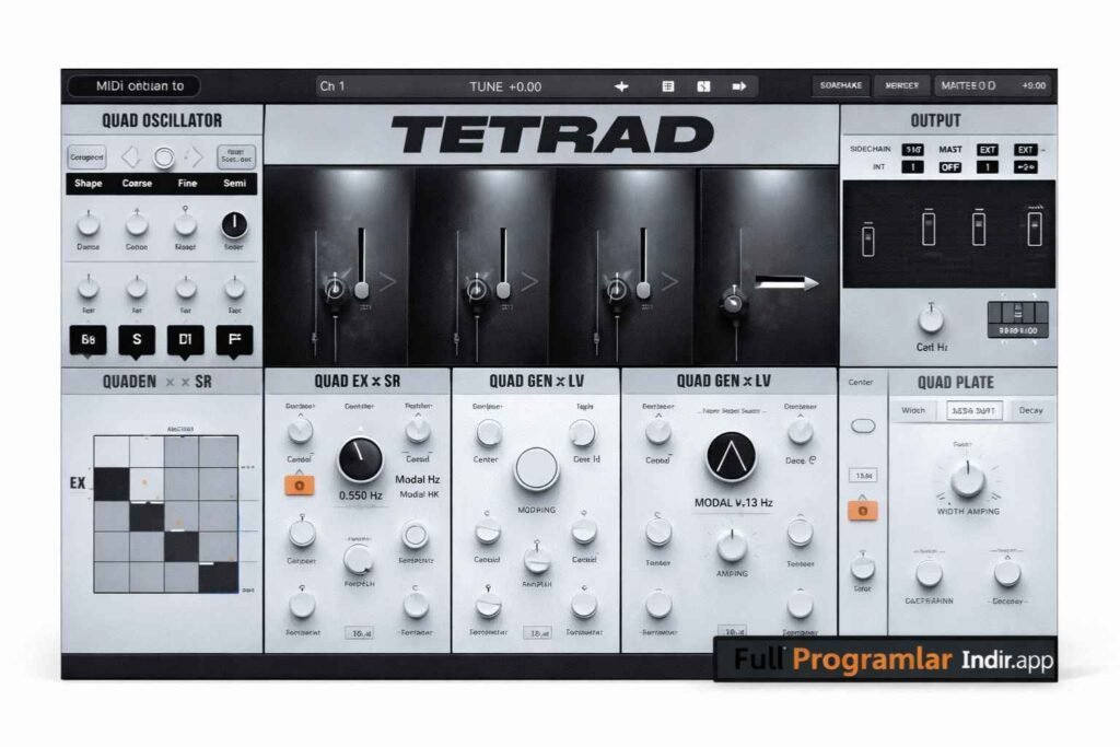 Physical Audio Tetrad