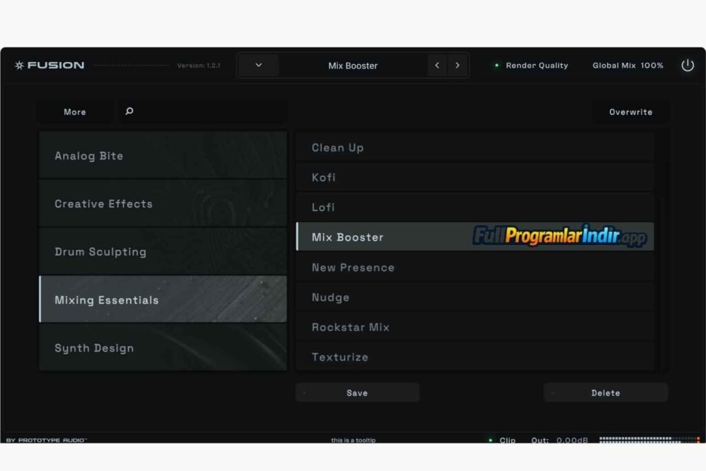 Prototype Audio Fusion